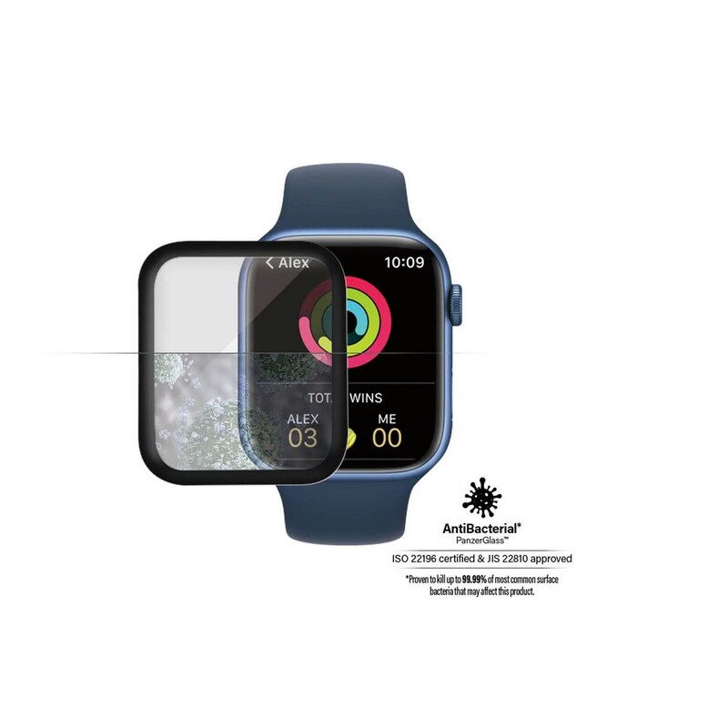 PanzerGlass Displayschutz für Apple Watch Series 9/8/7 45mm