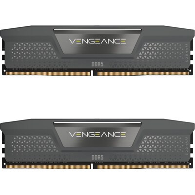 grau/natur günstig Kaufen-Corsair Vengeance 64GB DDR5-6000 Kit (2x32GB), CL40, grau. Corsair Vengeance 64GB DDR5-6000 Kit (2x32GB), CL40, grau <![CDATA[• 64 GB (RAM-Module: 2 Stück) • DDR5-RAM 6000 MHz • CAS Latency (CL) 40 • Anschluss:288-pin, Spannung:1,25 Volt • Beso