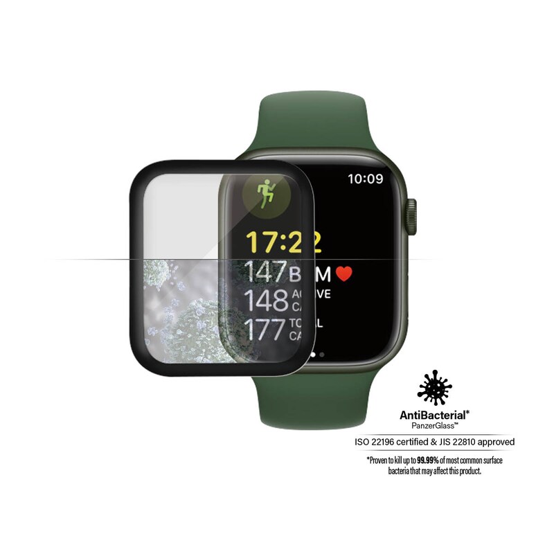 PanzerGlass Displayschutz für Apple Watch Series 9/8/7 41mm