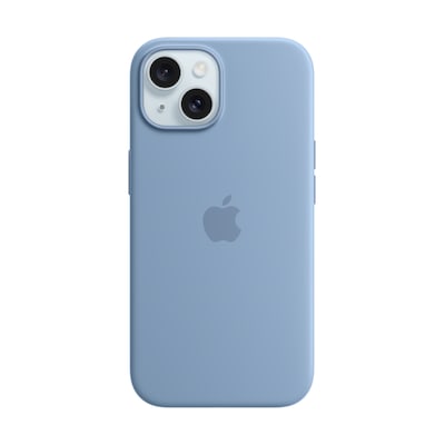 Silikon  günstig Kaufen-Apple Original iPhone 15 Silicone Case mit MagSafe - Winterblau. Apple Original iPhone 15 Silicone Case mit MagSafe - Winterblau <![CDATA[• Passend für Apple iPhone 15 • Material: Silikon • Farbe: Winterblau]]>. 