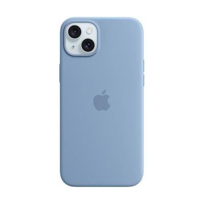 Silikon  günstig Kaufen-Apple Original iPhone 15 Plus Silicone Case mit MagSafe - Winterblau. Apple Original iPhone 15 Plus Silicone Case mit MagSafe - Winterblau <![CDATA[• Passend für Apple iPhone 15 Plus • Material: Silikon • Farbe: Winterblau]]>. 