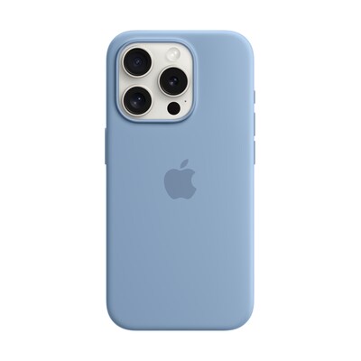 Original CD günstig Kaufen-Apple Original iPhone 15 Pro Silicone Case mit MagSafe - Winterblau. Apple Original iPhone 15 Pro Silicone Case mit MagSafe - Winterblau <![CDATA[• Passend für Apple iPhone 15 Pro • Material: Silikon • Farbe: Winterblau]]>. 