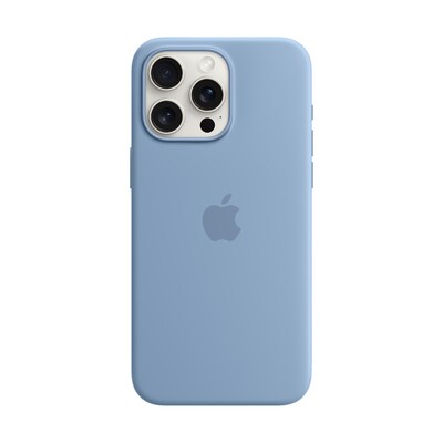 Pro Winter günstig Kaufen-Apple Original iPhone 15 Pro Max Silicone Case mit MagSafe - Winterblau. Apple Original iPhone 15 Pro Max Silicone Case mit MagSafe - Winterblau <![CDATA[• Passend für Apple iPhone 15 Pro Max • Material: Silikon • Farbe: Winterblau]]>. 