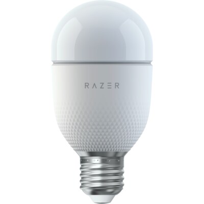 LED E27 günstig Kaufen-RAZER Aether Smart-Glühbirne (E27) - RGB-LED-Glühbirne für Smart Homes. RAZER Aether Smart-Glühbirne (E27) - RGB-LED-Glühbirne für Smart Homes <![CDATA[• Erhältlich als E27 • Powered by Razer Chroma™ RGB • Kompatibel