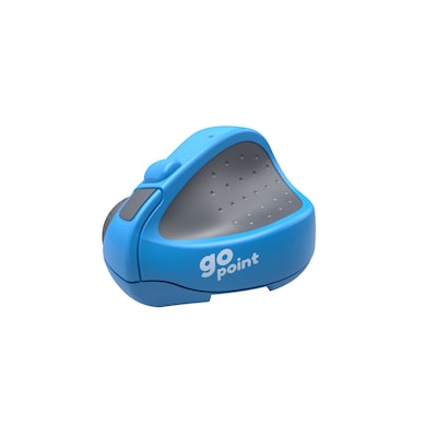GO!Bluetooth günstig Kaufen-SWIFTPOINT GoPoint Mini - Ergonomische Bluetooth Maus. SWIFTPOINT GoPoint Mini - Ergonomische Bluetooth Maus <![CDATA[• , 4 Tasten • Kabellos, Bluetooth • RapidCharge • Blau, 24g, 33,0 mm x 40,0 mm x 56,0 mm (H x B x T) • Kompatibilität: Window