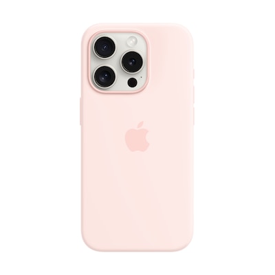 Original günstig Kaufen-Apple Original iPhone 15 Pro Silicone Case mit MagSafe - Hellrosa. Apple Original iPhone 15 Pro Silicone Case mit MagSafe - Hellrosa <![CDATA[• Passend für Apple iPhone 15 Pro • Material: Silikon • Farbe: Hellrosa]]>. 