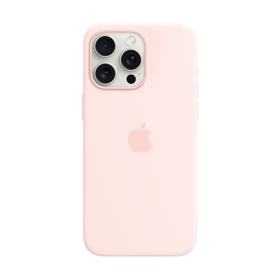 AS Original günstig Kaufen-Apple Original iPhone 15 Pro Max Silicone Case mit MagSafe - Hellrosa. Apple Original iPhone 15 Pro Max Silicone Case mit MagSafe - Hellrosa <![CDATA[• Passend für Apple iPhone 15 Pro Max • Material: Silikon • Farbe: Hellrosa]]>. 