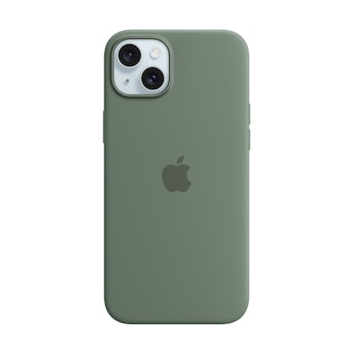 Apple iPhone günstig Kaufen-Apple Original iPhone 15 Plus Silicone Case mit MagSafe - Zypresse. Apple Original iPhone 15 Plus Silicone Case mit MagSafe - Zypresse <![CDATA[• Passend für Apple iPhone 15 Plus • Material: Silikon • Farbe: Zypresse]]>. 