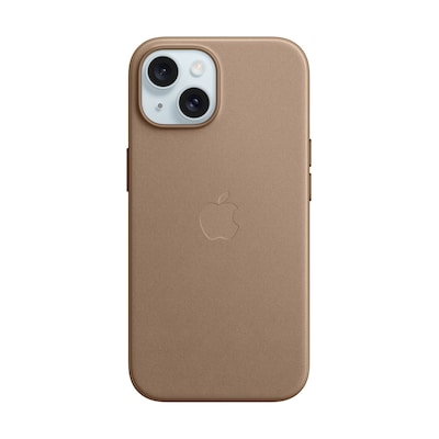 Apple Original iPhone 15 Feingewebe Case mit MagSafe - Taupe
