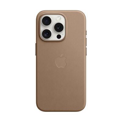 Apple Original iPhone 15 Pro Feingewebe Case mit MagSafe - Taupe