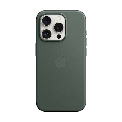 Case/Box  günstig Kaufen-Apple Original iPhone 15 Pro Feingewebe Case mit MagSafe - Immergrün. Apple Original iPhone 15 Pro Feingewebe Case mit MagSafe - Immergrün <![CDATA[• Passend für Apple iPhone 15 Pro • Material: Feingewebe • Farbe: Immergrün]]>. 