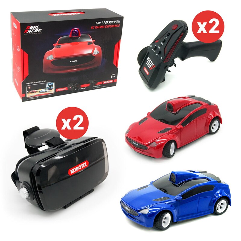 Starter Set | Kobotix Real Racer | Rot und Blau