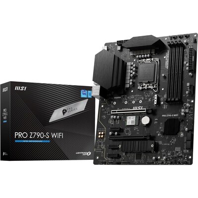 MSI PRO Z790-S WIFI ATX Mainboard Sockel 1700 WIFI/BT/M.2/LAN/HDMI/DP/USB-C