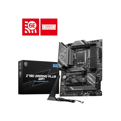 Core günstig Kaufen-MSI Z790 GAMING Plus WIFI ATX Mainboard Sockel 1700 WIFI/BT/M.2/HDMI/DP/USB-C. MSI Z790 GAMING Plus WIFI ATX Mainboard Sockel 1700 WIFI/BT/M.2/HDMI/DP/USB-C <![CDATA[• ATX Mainboard mit Sockel Intel 1700 für Intel Core 13. Generation-CPU • Intel Z790