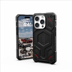 UAG Urban Armor Gear Monarch MagSafe Case Apple iPhone 15 Pro kevlar schwarz