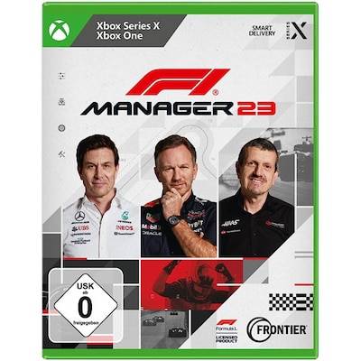 One for günstig Kaufen-F1 Manager 2023 - XBox Series X / XBox One. F1 Manager 2023 - XBox Series X / XBox One <![CDATA[• Plattform: Xbox Series X • Genre: Simulation • USK-Einstufung: Freigegeben ab 0 Jahren]]>. 