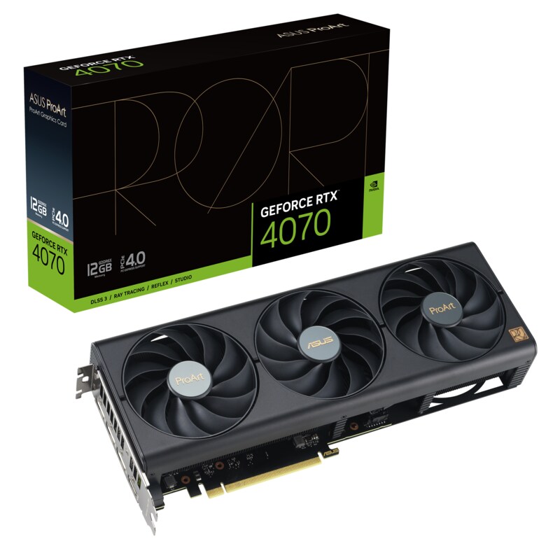 ASUS ProArt GeForce RTX 4070 12GB GDDR6X 1xHDMI, 3xDP