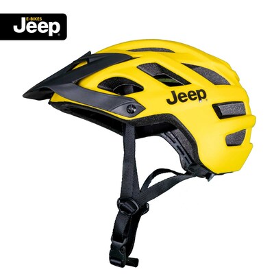 gelb günstig Kaufen-Jeep E-Bikes Helm Pro Gelb - Größe L. Jeep E-Bikes Helm Pro Gelb - Größe L <![CDATA[• Größe L (58-61 cm) • Extrem leicht (250g) • 18 Belüftungsschlitze • abnehmbarer Schirm • Farbe: Gelb]]>. 