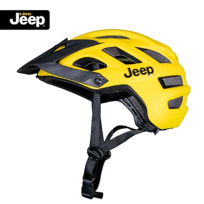 Schirm günstig Kaufen-Jeep E-Bikes Helm Pro Gelb - Größe L. Jeep E-Bikes Helm Pro Gelb - Größe L <![CDATA[• Größe L (58-61 cm) • Extrem leicht (250g) • 18 Belüftungsschlitze • abnehmbarer Schirm • Farbe: Gelb]]>. 