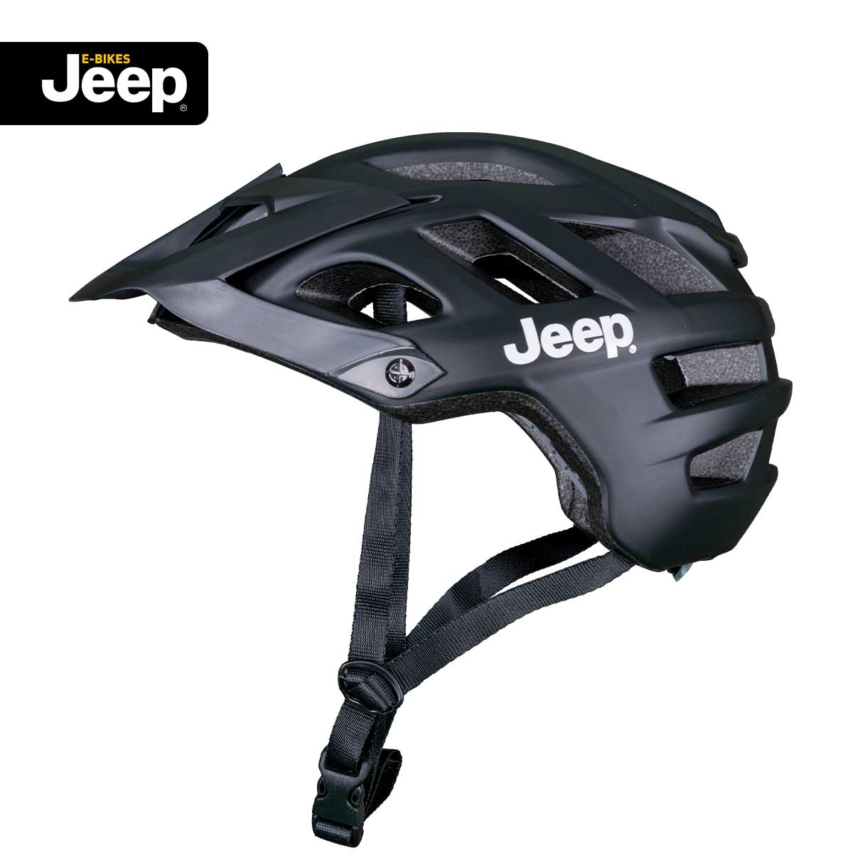 Jeep E-Bikes Helm Pro Schwarz - Gr&ouml;&szlig;e S