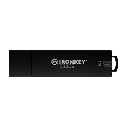 Kingston 8 GB IronKey D500S verschl&uuml;sselter USB-Stick USB-A 3.2 Gen1 Standard