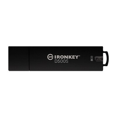 Usb C günstig Kaufen-Kingston 8 GB IronKey D500S verschlüsselter USB-Stick USB-A 3.2 Gen1 Standard. Kingston 8 GB IronKey D500S verschlüsselter USB-Stick USB-A 3.2 Gen1 Standard <![CDATA[• XTS AES 256-Bit-Verschlüsselung • FIPS 140-3 Level 3 (ausstehend) zertif