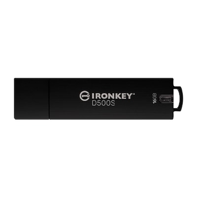 ge aus günstig Kaufen-Kingston 16 GB IronKey D500S verschlüsselter USB-Stick USB-A 3.2 Gen1 Standard. Kingston 16 GB IronKey D500S verschlüsselter USB-Stick USB-A 3.2 Gen1 Standard <![CDATA[• XTS AES 256-Bit-Verschlüsselung • FIPS 140-3 Level 3 (ausstehend) zert