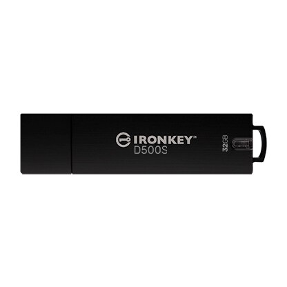 Kingston 32 GB IronKey D500S verschl&uuml;sselter USB-Stick USB-A 3.2 Gen1 Standard