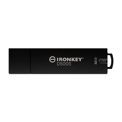 un dat günstig Kaufen-Kingston 32 GB IronKey D500S verschlüsselter USB-Stick USB-A 3.2 Gen1 Standard. Kingston 32 GB IronKey D500S verschlüsselter USB-Stick USB-A 3.2 Gen1 Standard <![CDATA[• XTS AES 256-Bit-Verschlüsselung • FIPS 140-3 Level 3 (ausstehend) zert