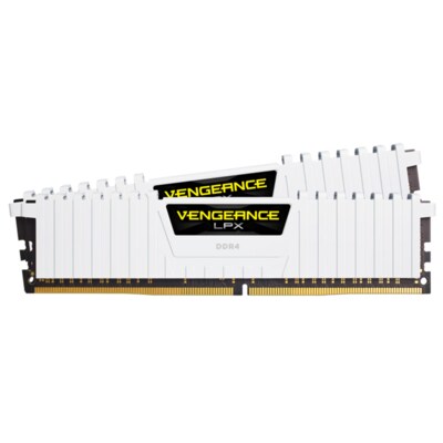 Corsair Vengeance LPX 16GB DDR4-3200 Kit (2x8GB) K2, CL15, weiß