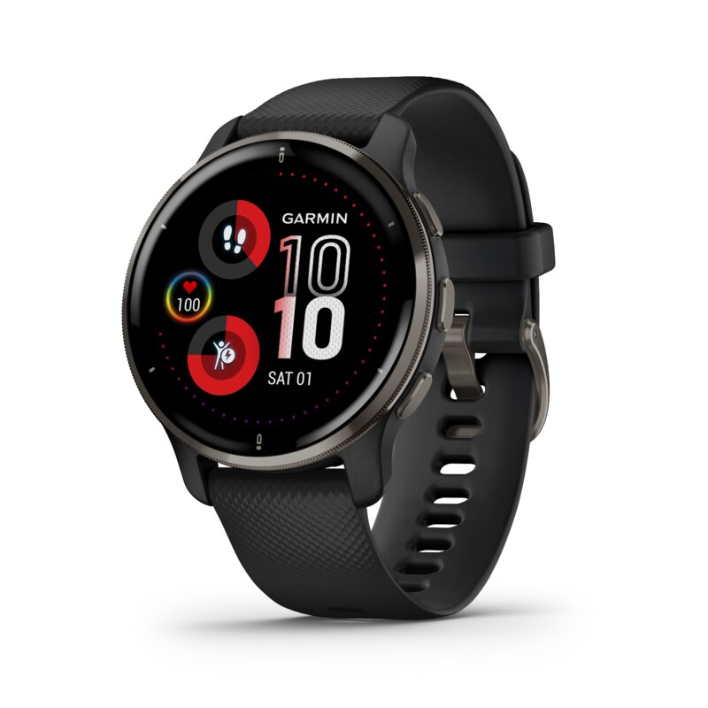 Garmin VENU 2 PLUS Schwarz/Schiefergrau