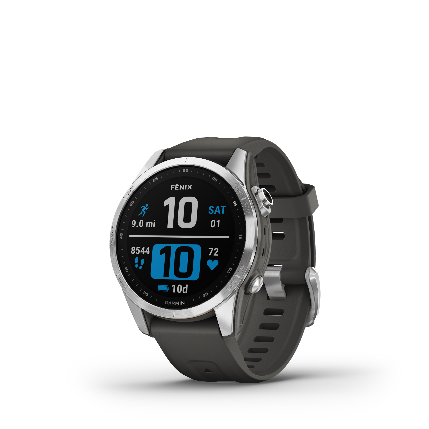 Garmin FENIX&reg; 7S Graphit/Silber