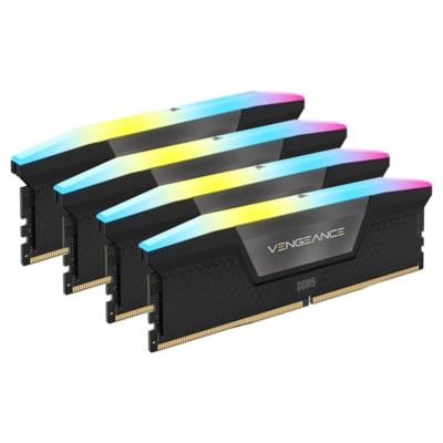 module günstig Kaufen-Corsair Vengeance RGB 192GB DDR5-5200 Kit (4x 48GB), CL38, schwarz. Corsair Vengeance RGB 192GB DDR5-5200 Kit (4x 48GB), CL38, schwarz <![CDATA[• 192 GB (RAM-Module: 4 Stück) • DDR5-RAM 5200 MHz • CAS Latency (CL) 38 • Anschluss:288-pin, Spannung