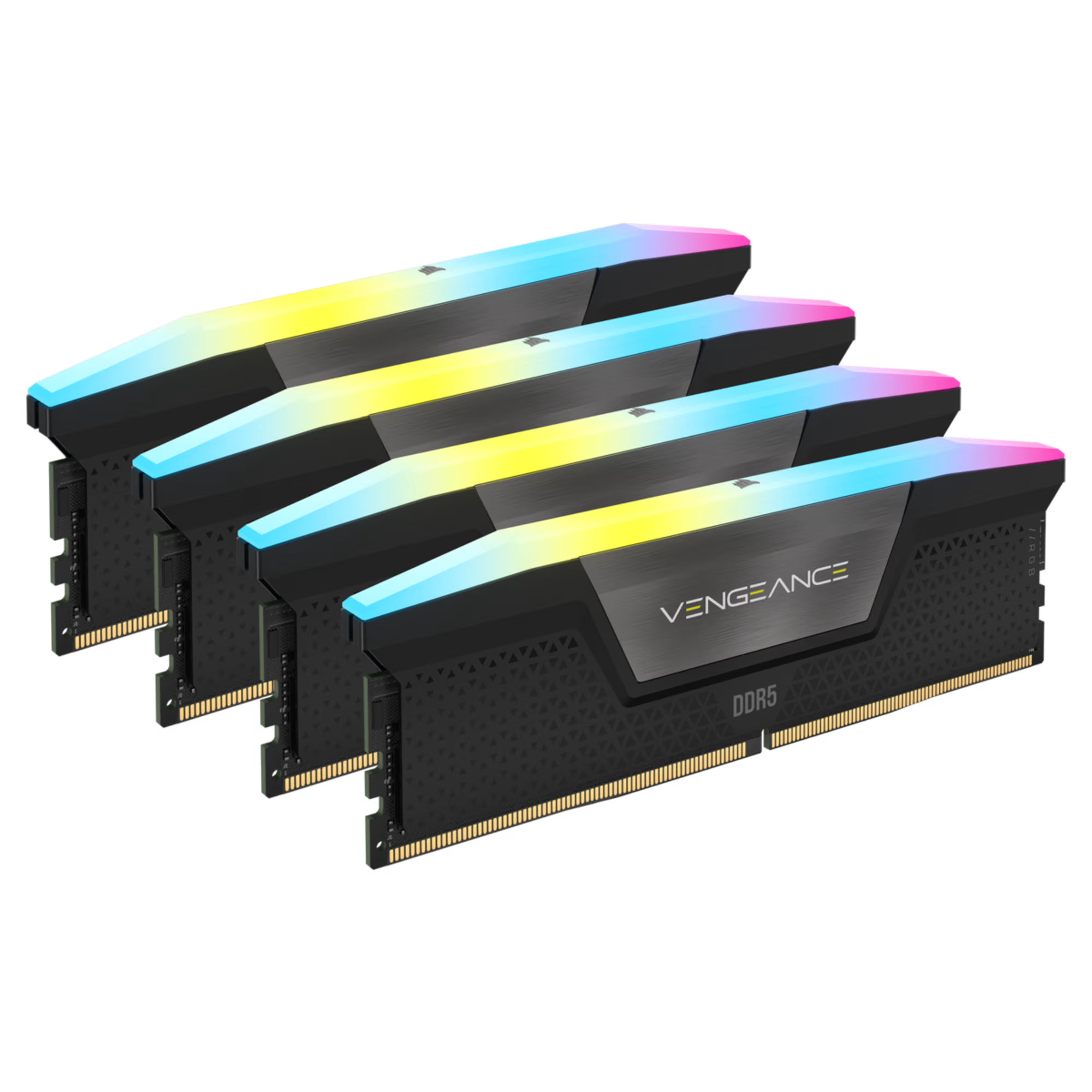 Corsair Vengeance RGB 192GB DDR5-5200 Kit (4x 48GB), CL38, schwarz