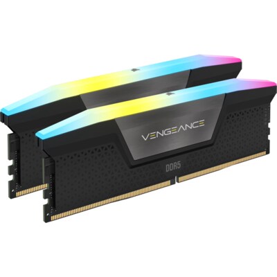 2x schwarz günstig Kaufen-Corsair Vengeance RGB 32GB DDR5-7000 Kit (2x 16GB), CL34, schwarz. Corsair Vengeance RGB 32GB DDR5-7000 Kit (2x 16GB), CL34, schwarz <![CDATA[• 32 GB (RAM-Module: 2 Stück) • DDR5-RAM 7000 MHz • CAS Latency (CL) 34 • Anschluss:288-pin, Spannung:1,