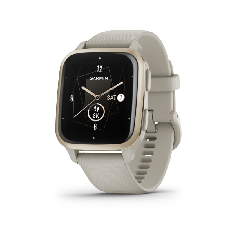 Garmin VENU® SQ 2 MUSIC Grau / Cremegold
