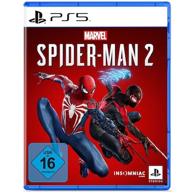 PlayStation günstig Kaufen-Spider-Man 2 - PS5. Spider-Man 2 - PS5 <![CDATA[• Plattform: Playstation 5 • Genre: Action • USK-Einstufung: Freigegeben ab 16 Jahren • Release: 20.10.2023]]>. 