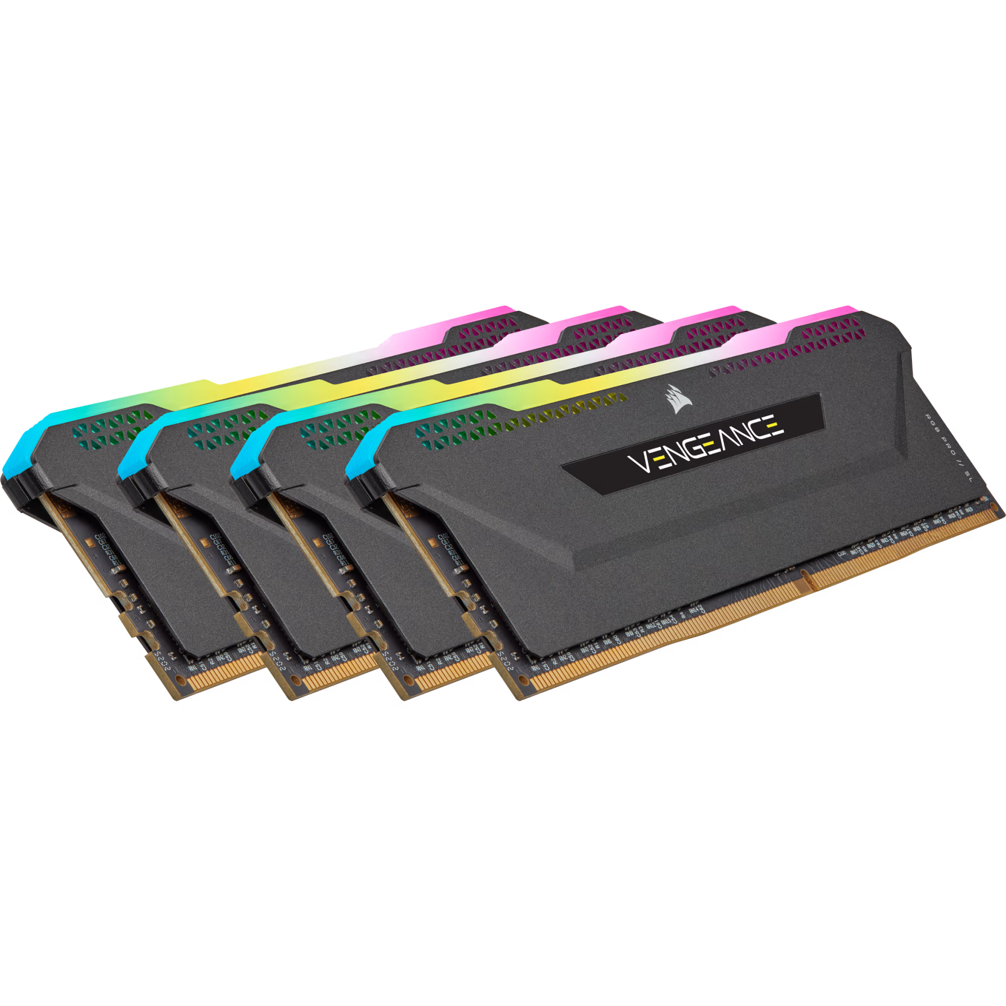 Corsair Vengeance RGB PRO SL 64GB DDR4-3200 Kit (4x 16GB), CL16