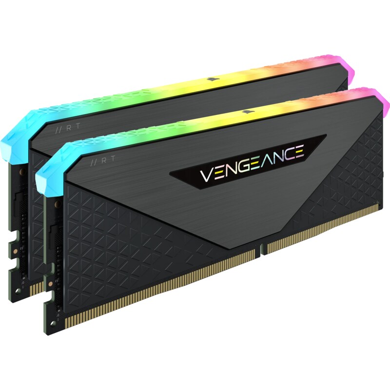 Corsair Vengeance RGB RT 16GB DDR4-3600 Kit (2x 8GB), CL16, grau