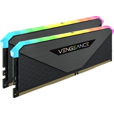 RGB grau günstig Kaufen-Corsair Vengeance RGB RT 64GB DDR4-3200 Kit (2x 32GB), CL16, grau. Corsair Vengeance RGB RT 64GB DDR4-3200 Kit (2x 32GB), CL16, grau <![CDATA[• 64 GB (RAM-Module: 2 Stück) • DDR4-RAM 3200 MHz • CAS Latency (CL) 16 • Anschluss:288-pin, Spannung:1,
