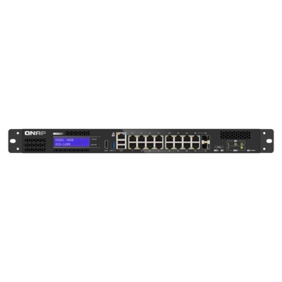 CD Laufwerk günstig Kaufen-QNAP QGD-1600-4G 16 port 1Gbps Switch, 2 SFP+ and RJ 45 Combo Port, 1 Host port. QNAP QGD-1600-4G 16 port 1Gbps Switch, 2 SFP+ and RJ 45 Combo Port, 1 Host port <![CDATA[• Gigabit RJ45/SFP-Ports • Flexible PCIe Erweiterung • Zwei SATA Laufwerkseinsc