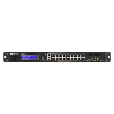 1600/1 günstig Kaufen-QNAP QGD-1600-4G 16 port 1Gbps Switch, 2 SFP+ and RJ 45 Combo Port, 1 Host port. QNAP QGD-1600-4G 16 port 1Gbps Switch, 2 SFP+ and RJ 45 Combo Port, 1 Host port <![CDATA[• Gigabit RJ45/SFP-Ports • Flexible PCIe Erweiterung • Zwei SATA Laufwerkseinsc