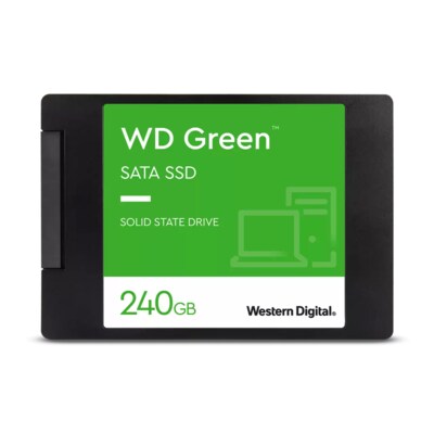 WD Green 3D NAND SATA SSD 240GB 6Gb/s 2.5zoll