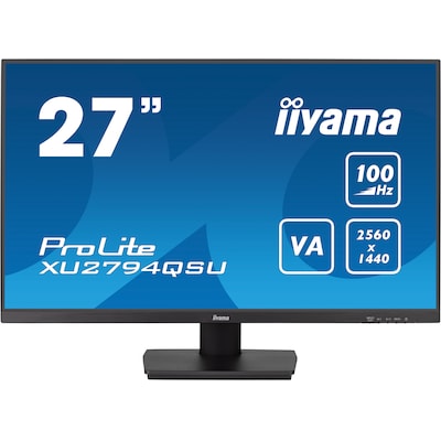 auf HDMI günstig Kaufen-iiyama ProLite XU2794QSU-B6 68.5 cm (27") WQHD VA Office Monitor HDMI, DP, USB. iiyama ProLite XU2794QSU-B6 68.5 cm (27") WQHD VA Office Monitor HDMI, DP, USB <![CDATA[• Energieeffizienzklasse: F • Größe: 68,5 cm (27 Zoll) 16:9, Auflösung: 