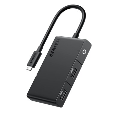 Image of Anker 332 USB-C Hub | 5-in-1, 4K HDMI, schwarz