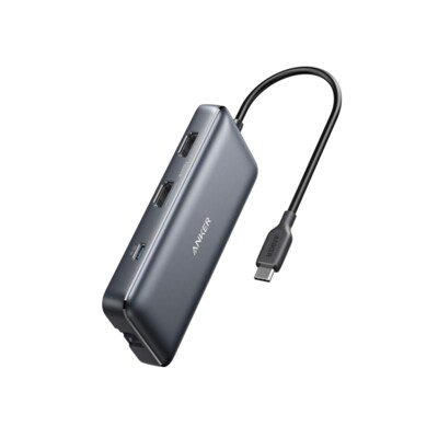 Power günstig Kaufen-Anker 553 USB-C Hub | 8-in-1, 4K HDMI, silber. Anker 553 USB-C Hub | 8-in-1, 4K HDMI, silber <![CDATA[• 8-in-1 USB-C Mini Dock-/ Hub • HDMI - 4K Support • 100W Power Delivery • LxBxH: x x mm]]>. 
