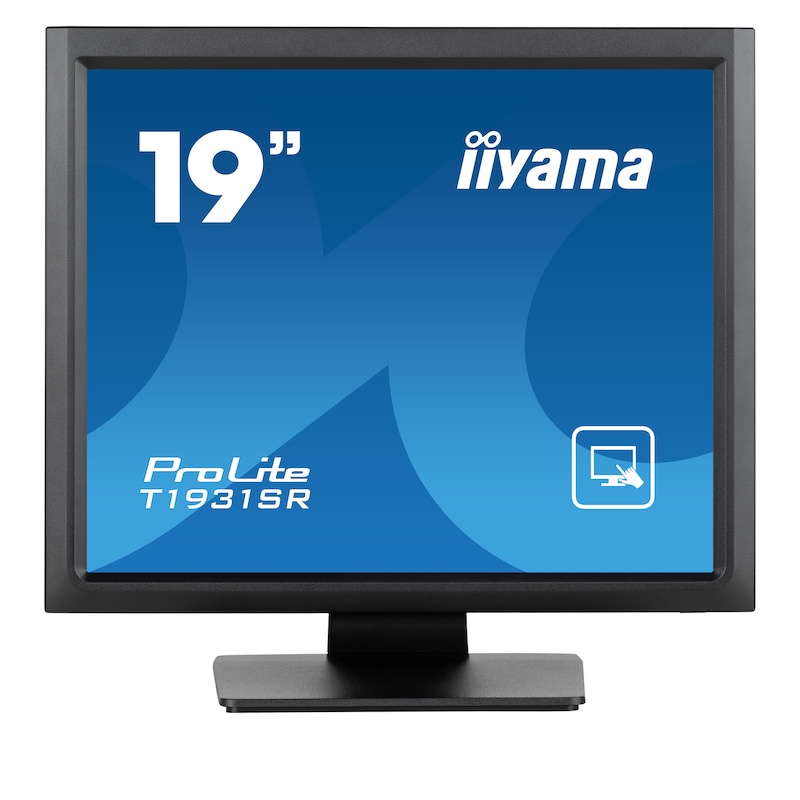 iiyama ProLite T1931SR-B1S 48cm (19") SXGA IPS Touch-Monitor VGA/HDMI/DP 14ms