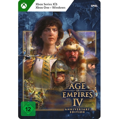 Empires IV günstig Kaufen-Age of Empires IV: Anniversary Edition  - Digitaler Code. Age of Empires IV: Anniversary Edition  - Digitaler Code <![CDATA[• Anbieter/Vertragspartner: Microsoft • Produktart: Digitaler Code per E-Mail • Digitaler Code für PC, Xbox Series S/X und X