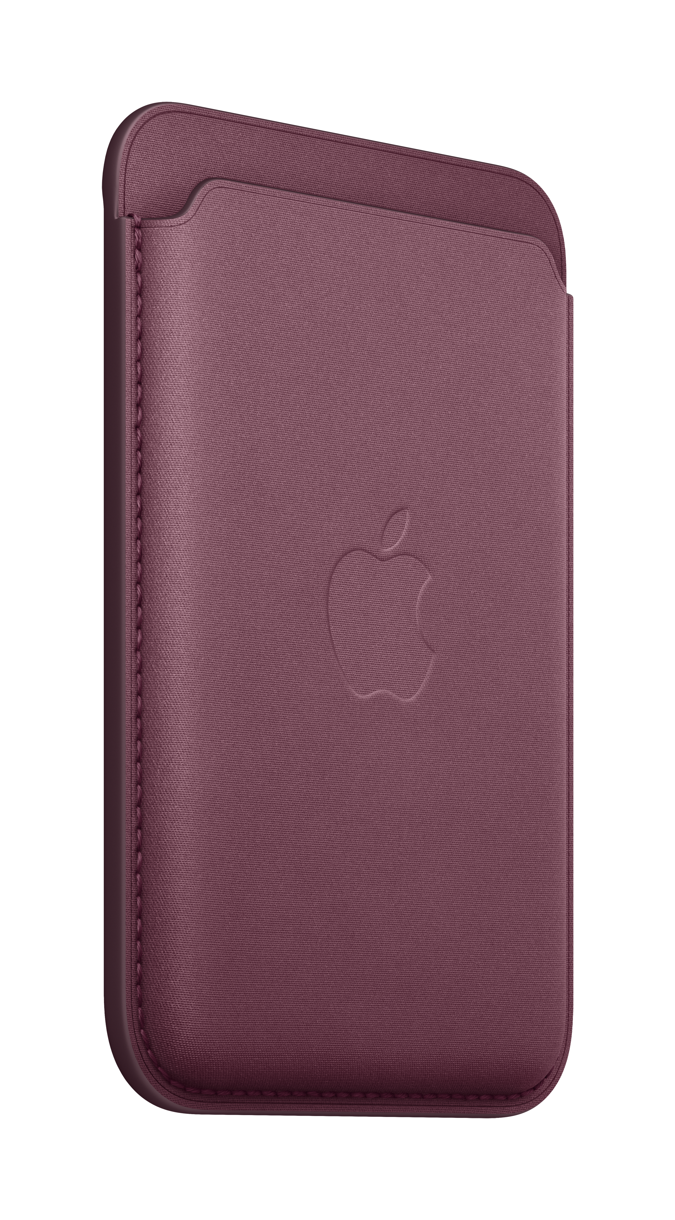 Apple Original Feingewebe Wallet mit MagSafe - Mulberry