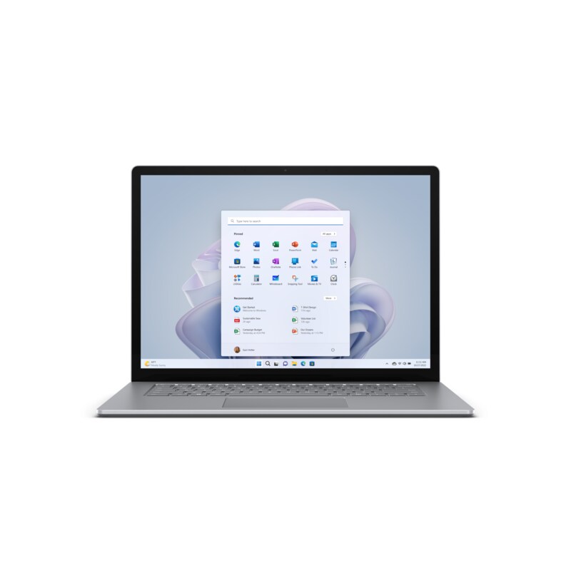 Campus: Surface Laptop 5 15" QHD Touch Schwarz i7-1255U 8GB/256GB SSD Win11